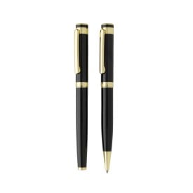 Swiss Peak Luca RCS recycled brass deluxe pen set