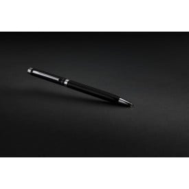 Swiss Peak Luzern balpen - RVS - blauwe inkt - geschenkverpakking