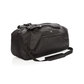 Swiss Peak sporttas - 48L - polyester - schoenenvak - fleshouder vak