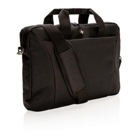 Swiss Peak Slim 15,4" laptoptas 5L - polyester 1680D - twee hoofdvakken