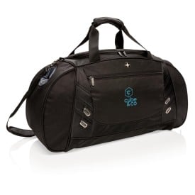 Swiss Peak sporttas - 40L - polyester - schoenenvak - quick-stash vak