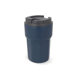 T-ceramic thermomok met deksel Zambezi 350ml-Donker blauw