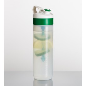 Tacx Fuse bidon 450ml - PE - vaatwasserbestendig - gekleurde fles en dop
