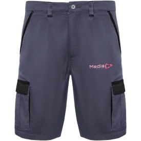Tahoe 250 g/m2 korte werkbroek-Lood, zwart