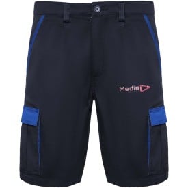 Tahoe 250 g/m2 korte werkbroek-Marineblauw, koningsblauw