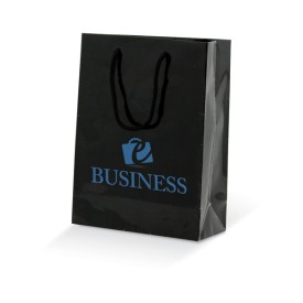 Papieren Tas Groot-Zwart papier, #000000-1 kleur