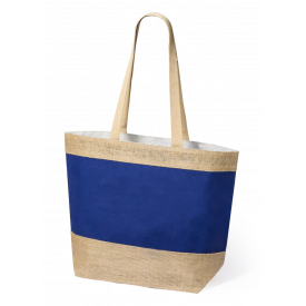 Raxnal tas 48 x 35 x 15 cm - gelamineerd jute/katoen - 300 g/m² - natuurlijke handvatten - bestand tegen een gewicht tot 10 kg