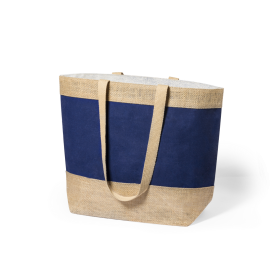 Raxnal tas 48 x 35 x 15 cm - gelamineerd jute/katoen - 300 g/m² - natuurlijke handvatten - bestand tegen een gewicht tot 10 kg