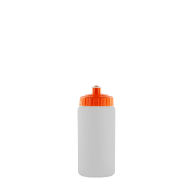 Team Bidon 500ml - biobased - gekleurde fles en dop