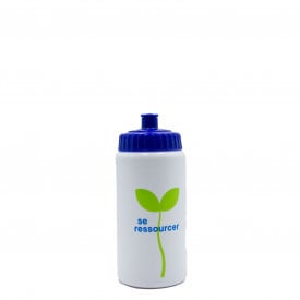 Team Bidon 500ml - biobased - gekleurde fles en dop