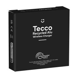 Tecco oplader - 15W - recycled metaal - draadloos