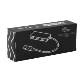 Tecco GRS USB Hub - gerecycled aluminium - USB-C en A