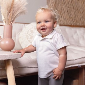Teddy polo t-shirt - biologisch katoen - 200 g/m² - Oeko-Tex