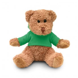 Teddybeer met sweatshirt-Groen