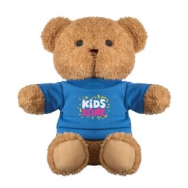 Teddybeer met T-shirt 23cm