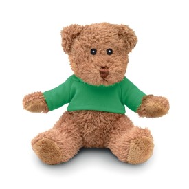 Teddybeer met T-shirt-Groen