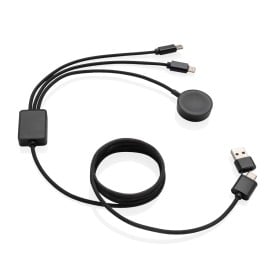 Terra oplaadkabel - 5V/2A - gerecycled TPE - iWatch lader - FSC verpakking