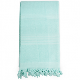 Terry hamam handdoek-Mint