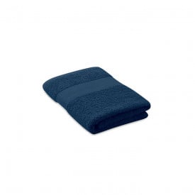 Terry handdoek organisch 100x50-Blauw