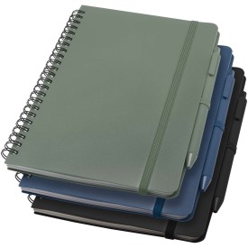 Thalaasa A5 ocean-bound hardcover notitieboek met balpen (zwarte inkt)