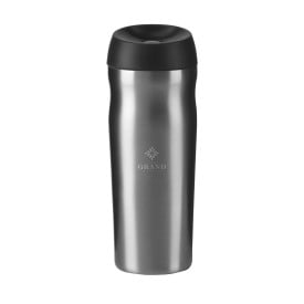 Thermoboost thermosbeker 450 ml - gerecycled RVS - lekvrij - schroefdop