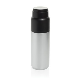 Thermocup RCS recycled geisoleerde fles met beker 500ml-Zilver
