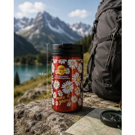 Thermosmok 300 ml - RVS - dubbelwandig