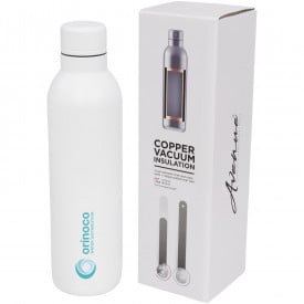 Thor 510 ml koper vacuüm geïsoleerde drinkfles-Wit