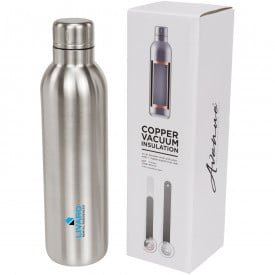 Thor 510 ml koper vacuüm geïsoleerde drinkfles-Zilver