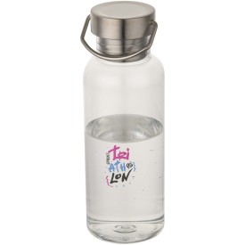 Thor 600 ml RCS-waterfles van gerecycled RPET-Transparant helder