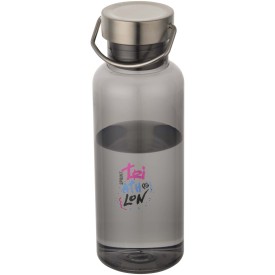 Thor 600 ml RCS-waterfles van gerecycled RPET-Zwart
