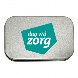Tiny Tony Chocolonely blik (klein)-Zilver