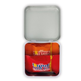 2 Tiny Tony's Chocolonely in a Box - vierkant blikje