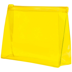 Iriam toilettas - PVC - luchtdichte sluiting - transparant