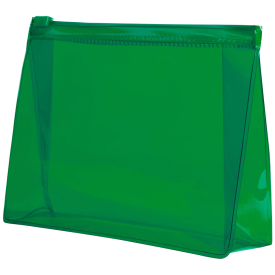 Iriam toilettas - PVC - luchtdichte sluiting - transparant