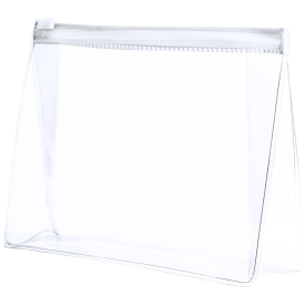 Iriam toilettas - PVC - luchtdichte sluiting - transparant