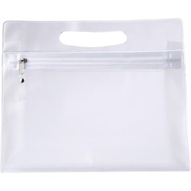Clyde toilettas - PVC - handvat - transparant