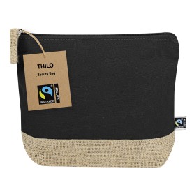 Toilettas Thilo Fairtrade-Zwart