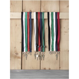 Tom lanyard - gerecycled kunststof - 20 mm - veiligheidssluiting - karabijnhaak