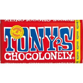 Tony Chocolonely - 180 gram - full color bedrukte sleeve-Melk
