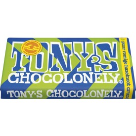 Tony Chocolonely - 180 gram - full color bedrukte sleeve-Puur hazelnoot crunch