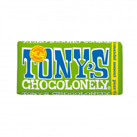 Tony Chocolonely Chocoladereep-Zeezout amandel