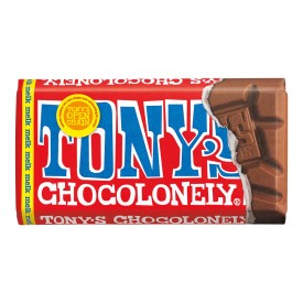 Tony Chocolonely met wikkel, 90 gr.-Melk