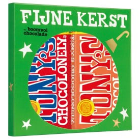 Tony's Chocolonely cadeaudoos – 2 × 180 gram – melk en melk karamel zeezout