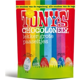 Tony's Chocolonely paaseitjes chocolade mix - 230 gram - diverse smaken - onbedrukt