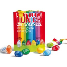 Tony's Chocolonely paaseitjes chocolade mix - 230 gram - diverse smaken - onbedrukt