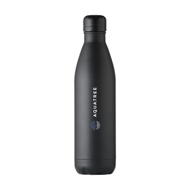 Topflask RCS Recycled Steel 750 ml drinkfles-Zwart