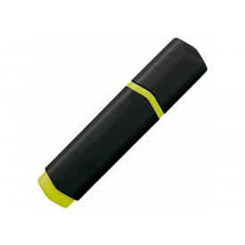 Toppoint tekstmarker basic-Zwart / geel