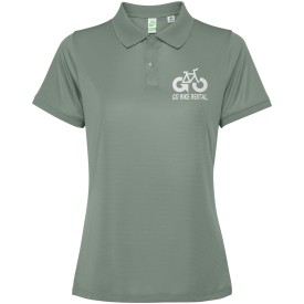 Tormo damespolo met korte mouwen -Laurel green