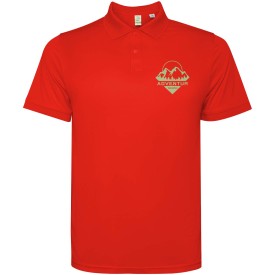 Tormo herenpolo met korte mouwen -Rood
